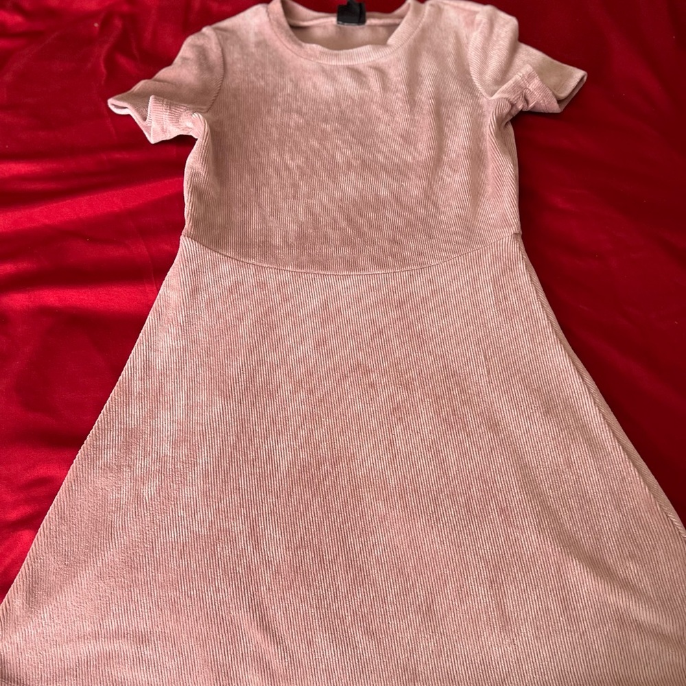 Velour dress